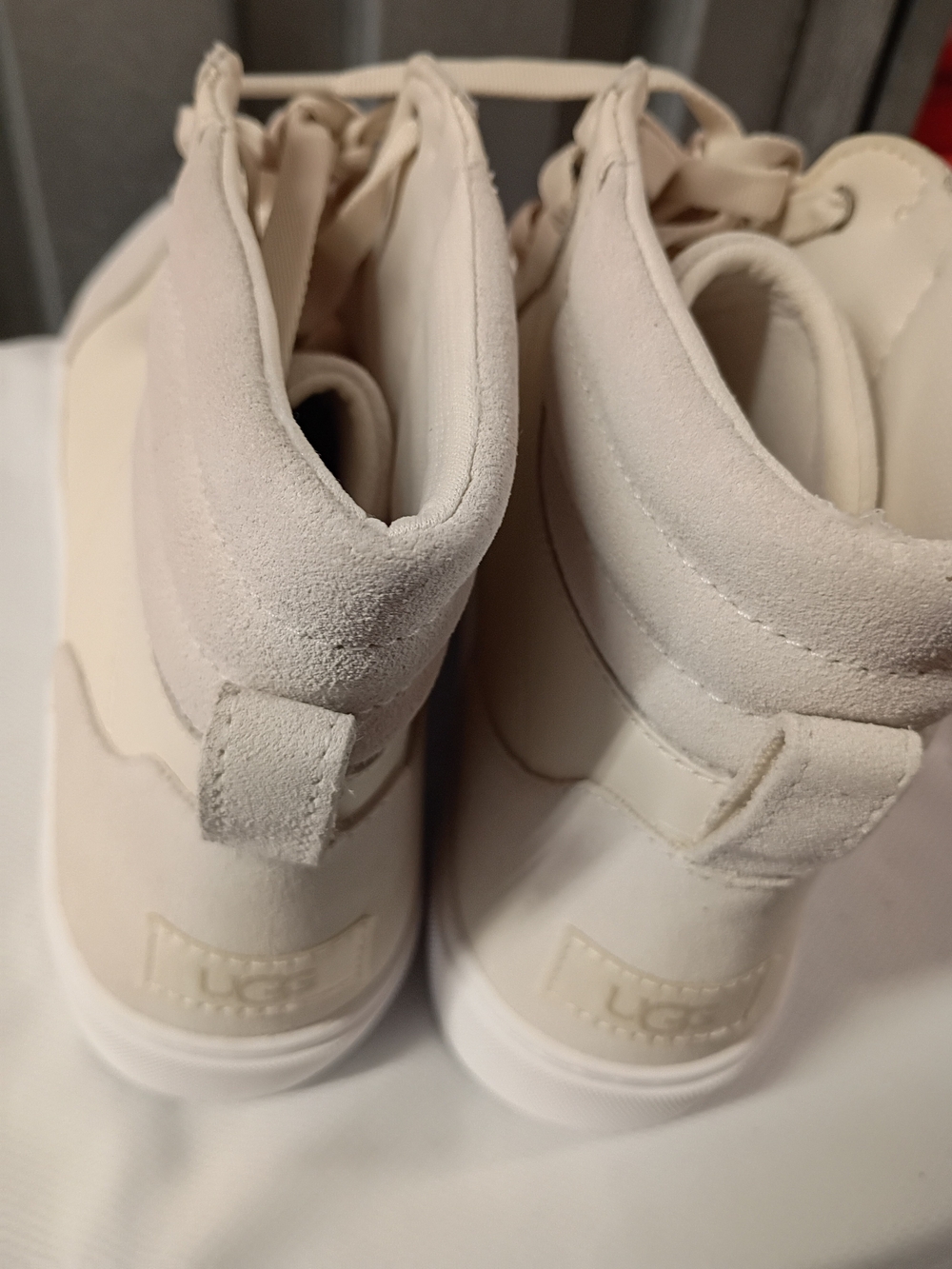 UGG Cream High-Top Women's Sneakers